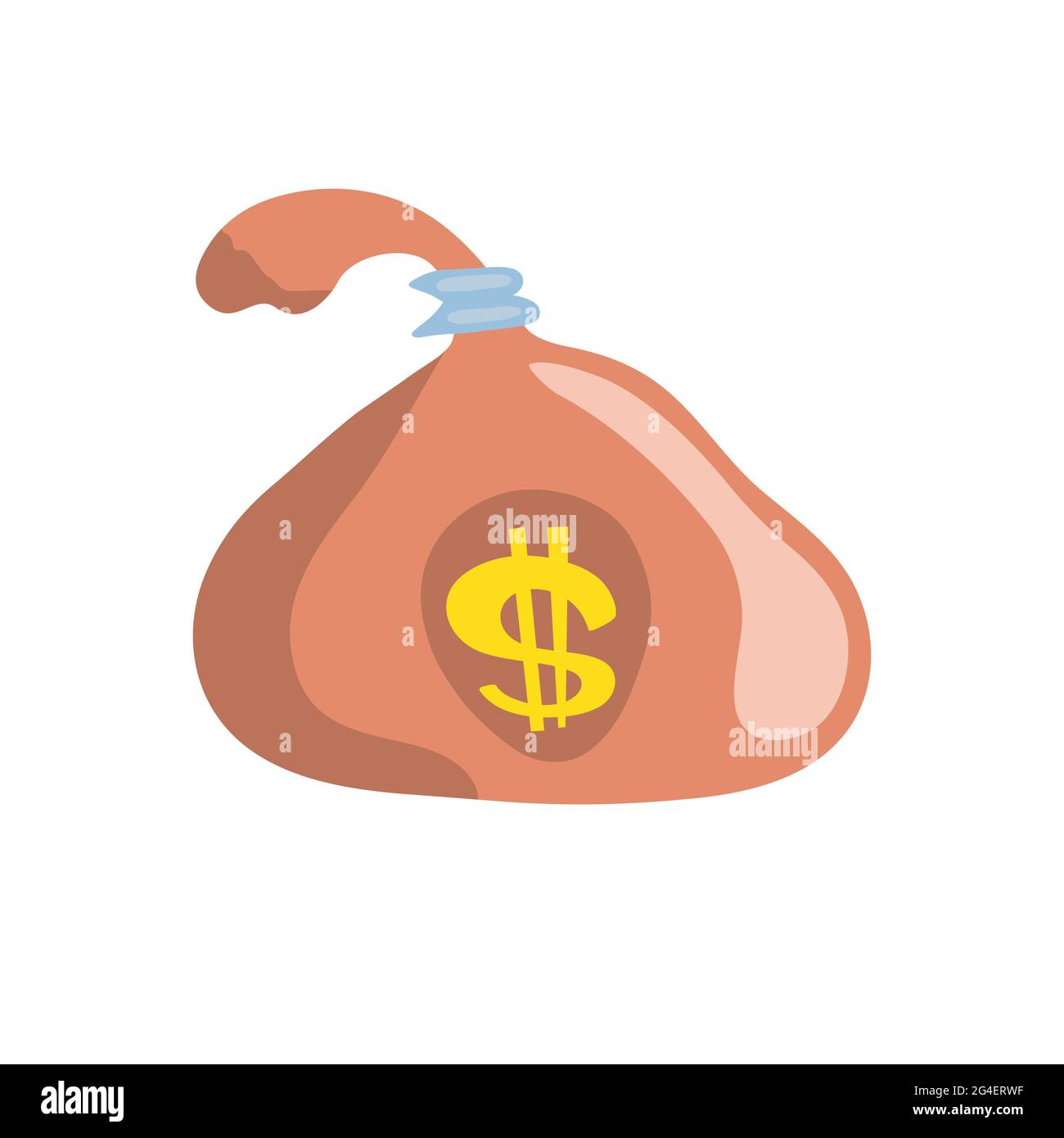 money bag flat design, vector illustration Stock Vector Image & Art Alamy