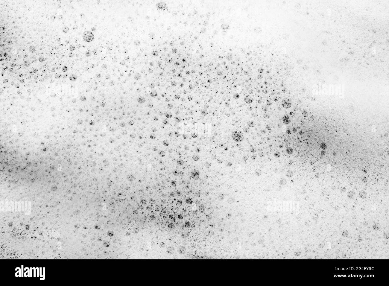 White foam background, soap froth bubbles texture, lather surface, detergent, laundry spume, hygiene soap sud, cosmetic cleanser, foamy bathtub, sea Stock Photo