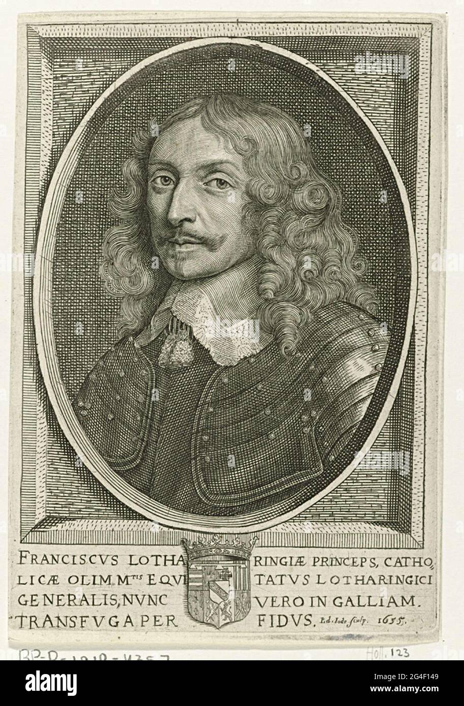 . Bust portrait of Lorraine Francis, in Harness. The portrait is caught