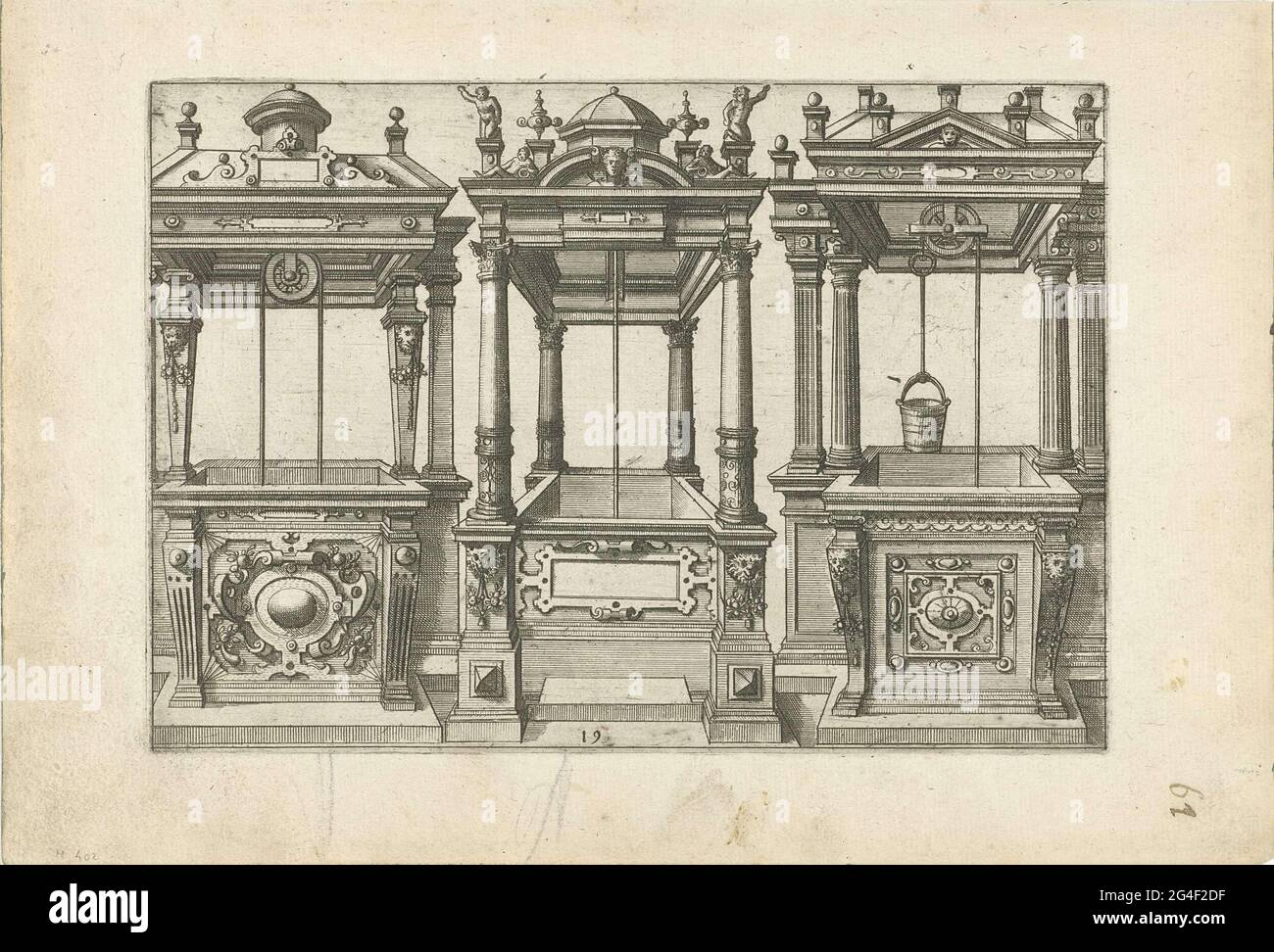 Three rectangular wells hi-res stock photography and images - Alamy