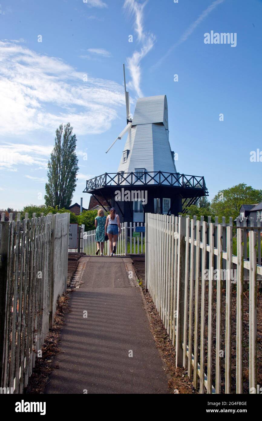 The Windmill at Rye in Kent, England. June 2021 Stock Photo