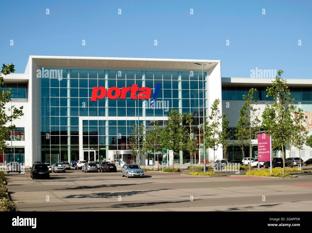 Porta! Einrichtungshaus, Alte Messe, Leipzig, Saxony, Germany Stock Photo