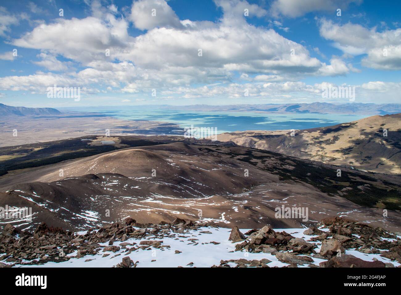 Lago Viedma lake in National Park Los Glaciares, Argentina Stock Photo