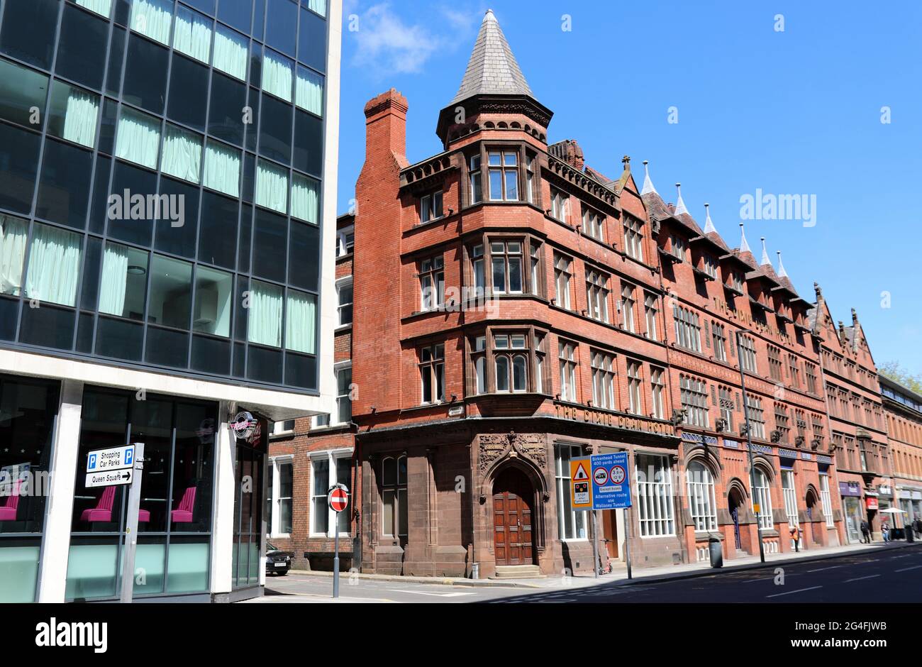 The Dixie Dean Hotel in Liverpool Stock Photo