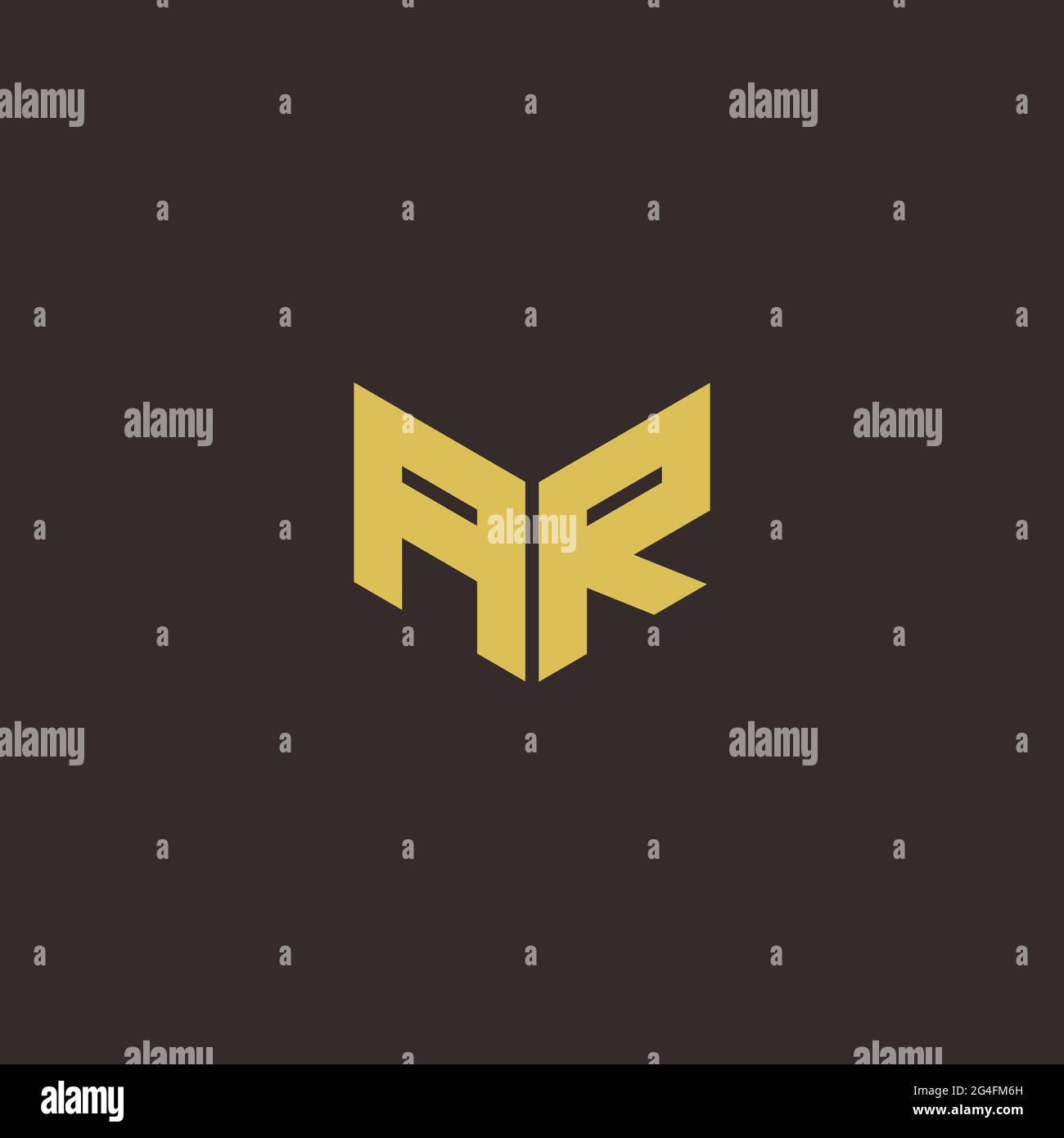 Ra modern logo hi-res stock photography and images - Alamy