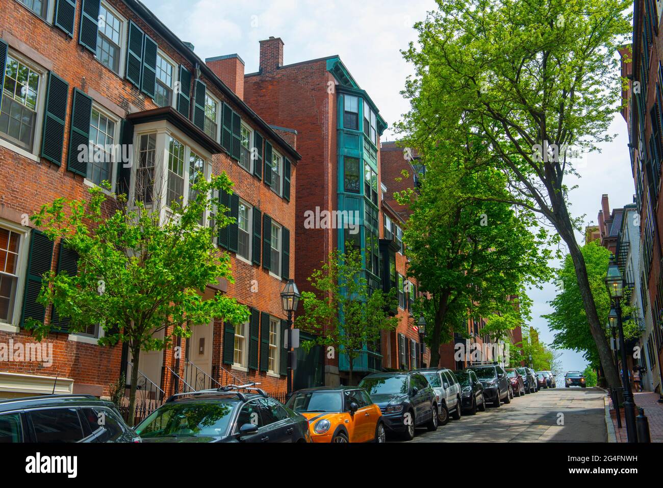 Joy street beacon hill hi-res stock photography and images - Alamy