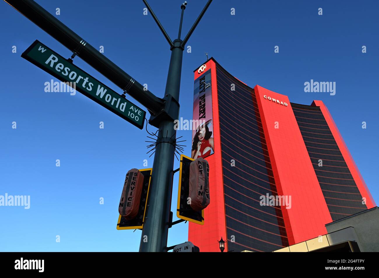Las Vegas, Nevada, USA. 21st June, 2021. An exterior view shows