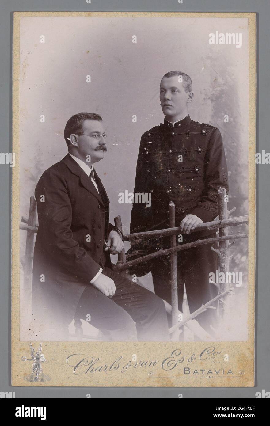 Two men in formal attire pose hi-res stock photography and images - Alamy
