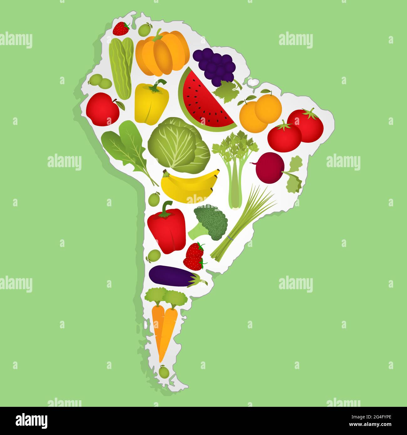 Latin american agriculture Stock Vector Images Alamy