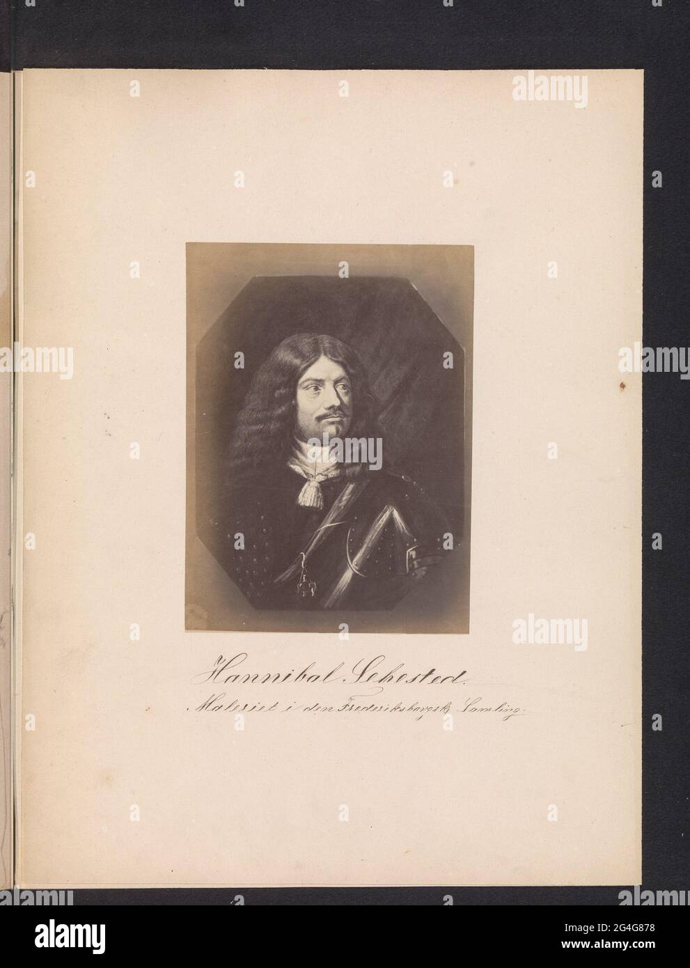 Photo production of a painting, representing a portrait of Hannibal