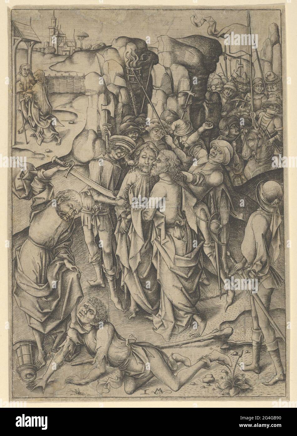 The Betrayal and Capture of Christ Stock Photo - Alamy