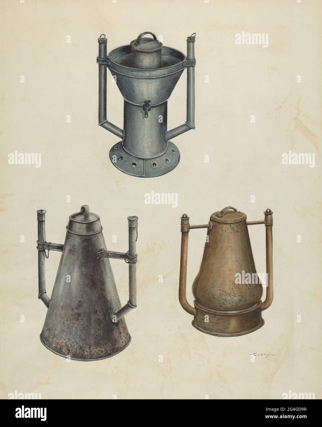 Old bathroom water heater hi-res stock photography and images - Alamy