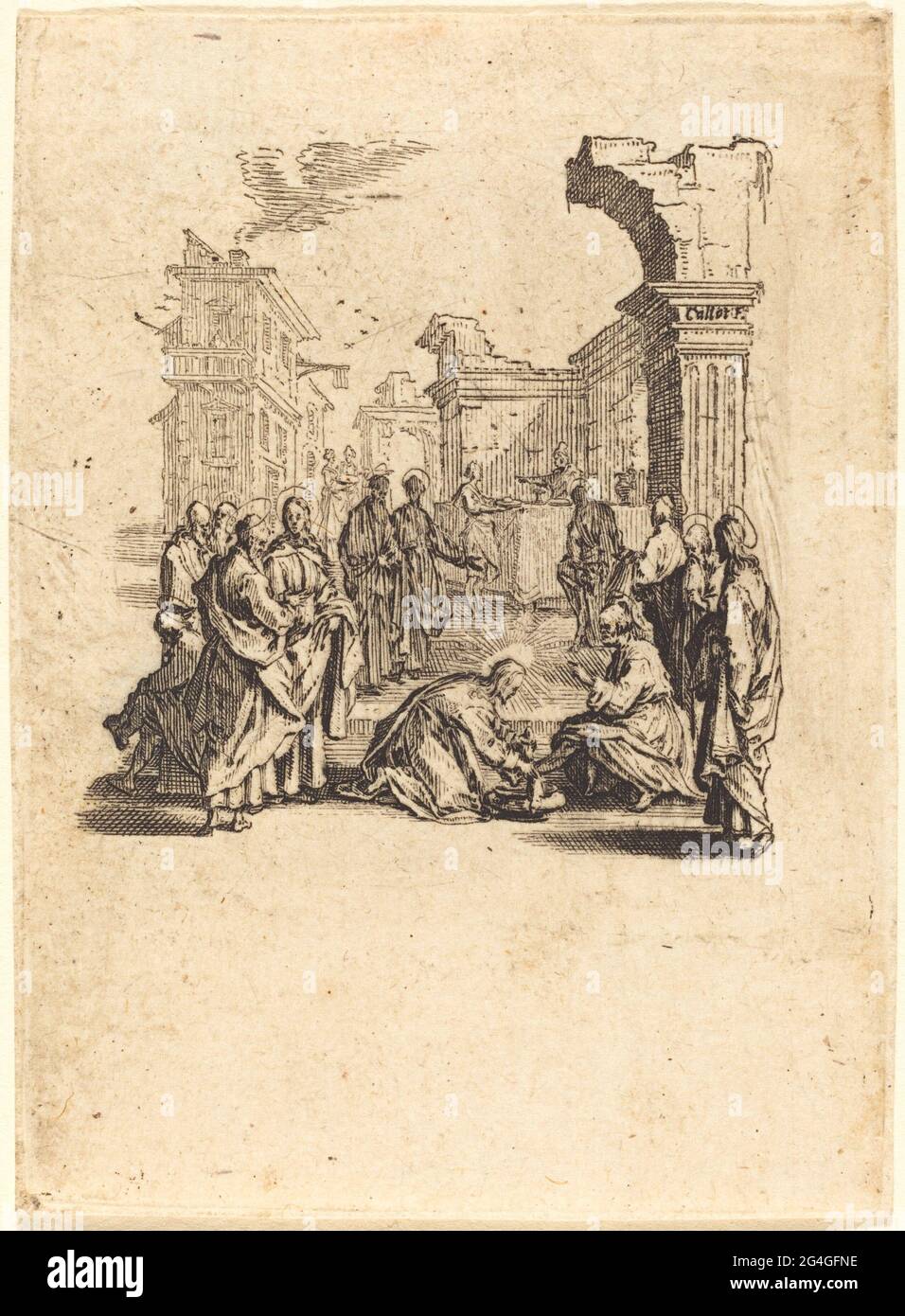 Christ Washing The Feet Of The Apostles