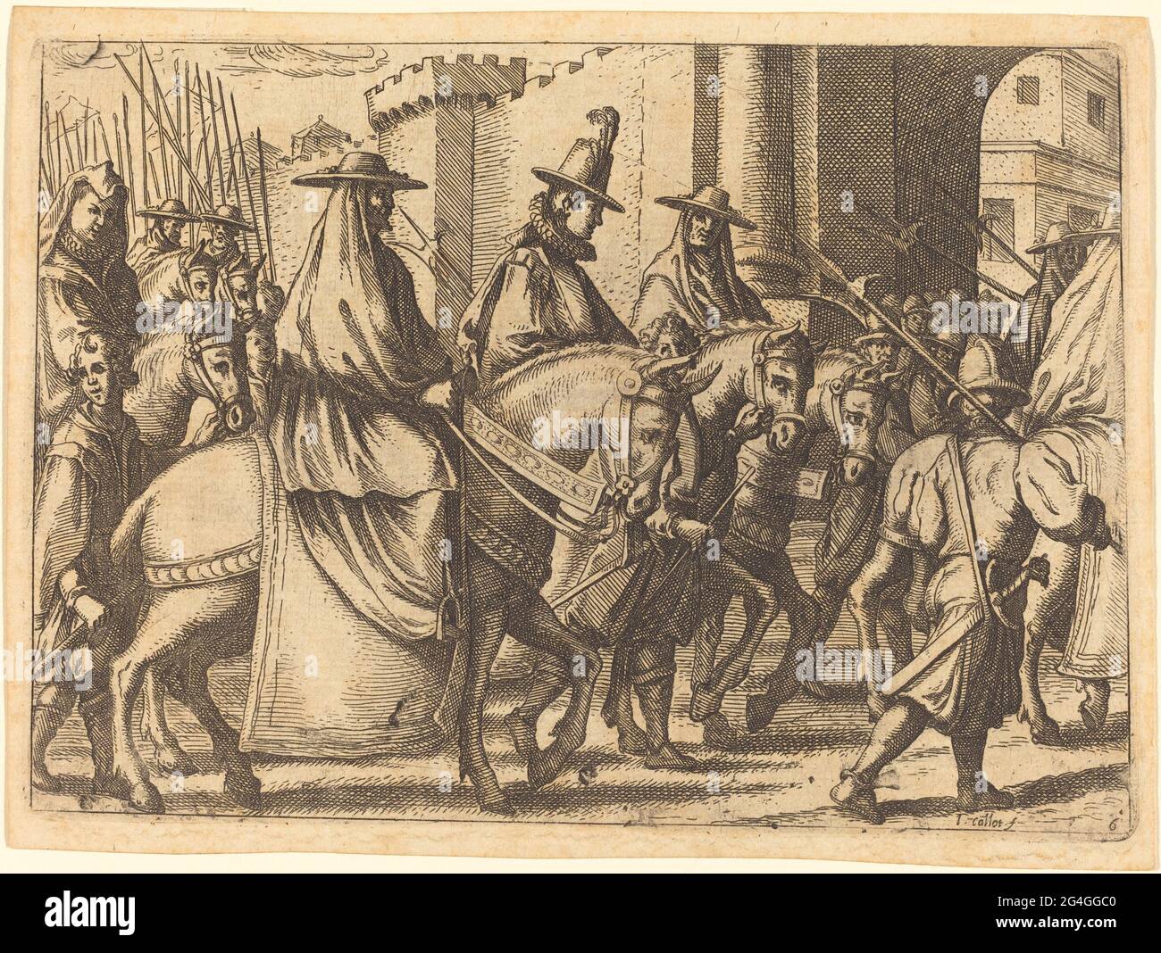 Entry into Ferrara, 1612 Stock Photo Alamy