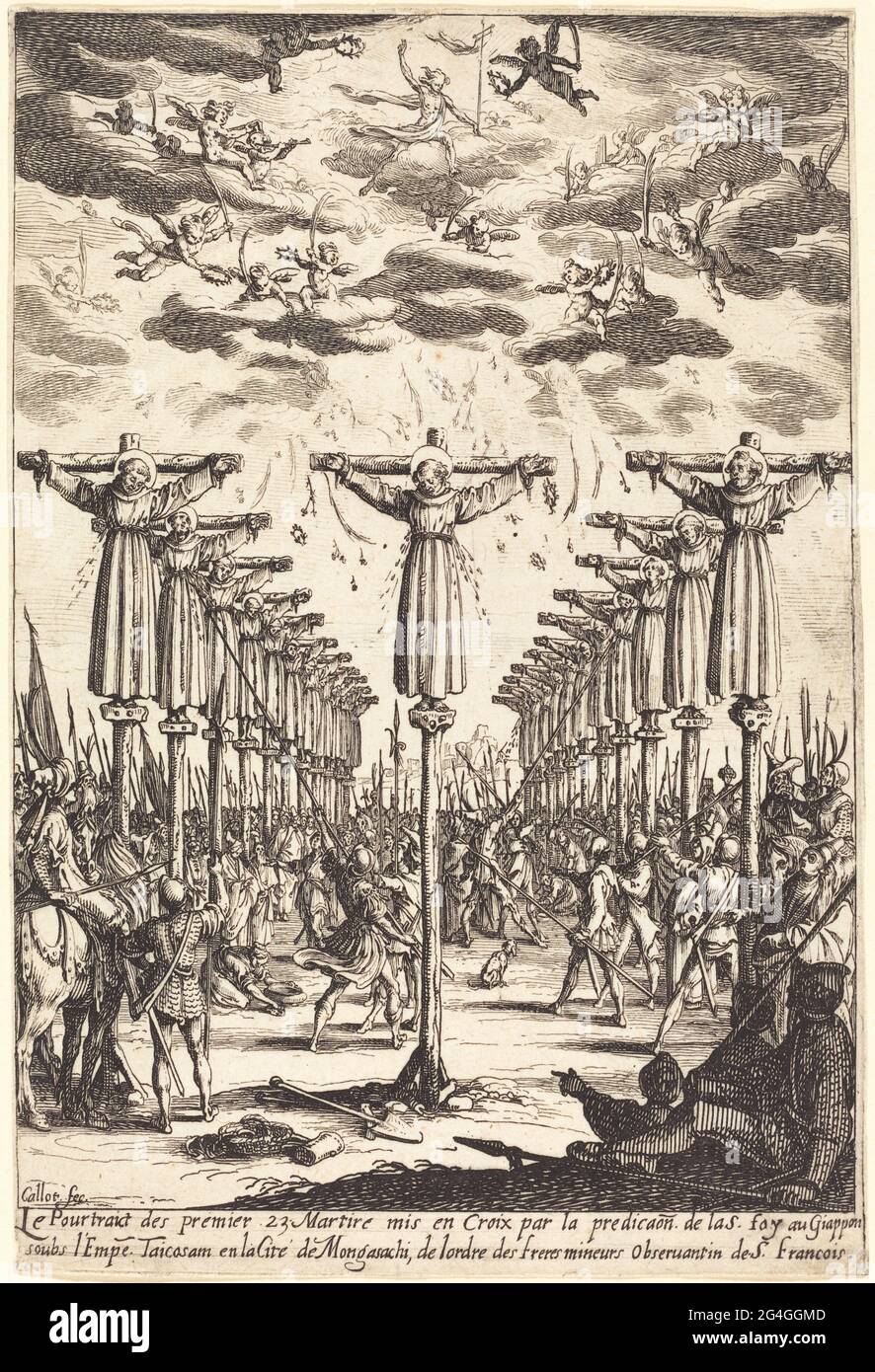 The Martyrs of Japan, c. 1627/1628 Stock Photo Alamy