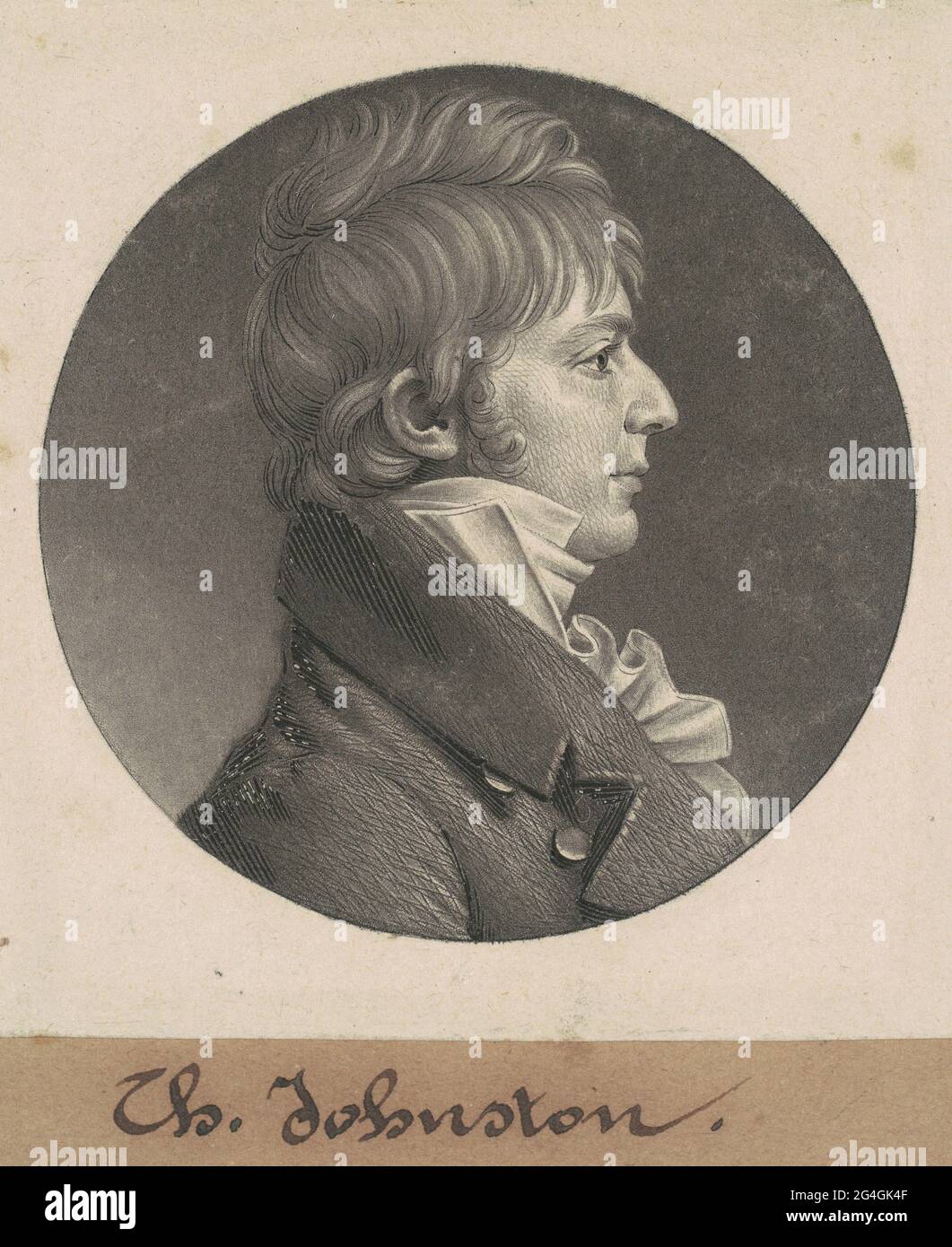 George Way, 1807. Stock Photo