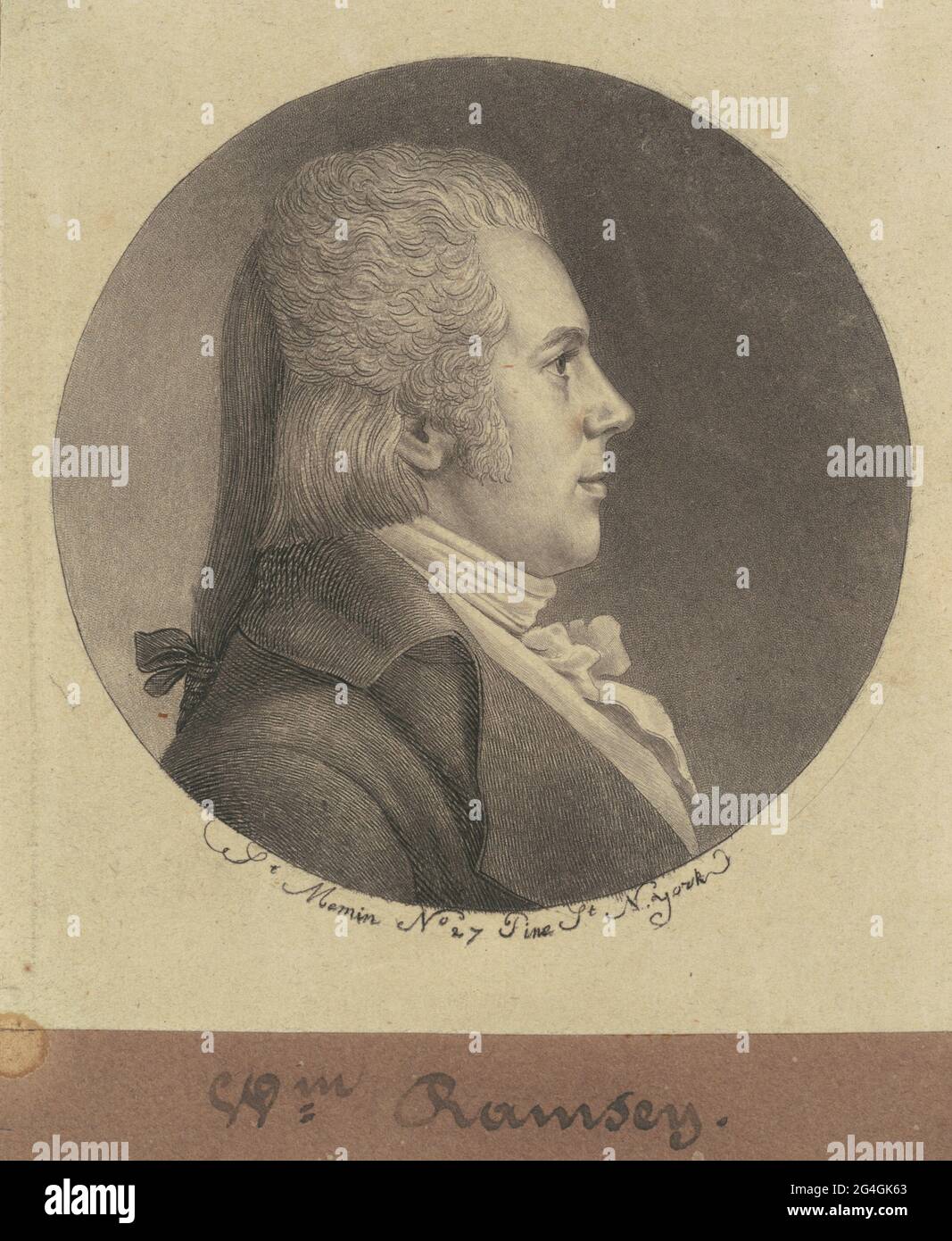 George Fitzwilliam, 1797. Stock Photo
