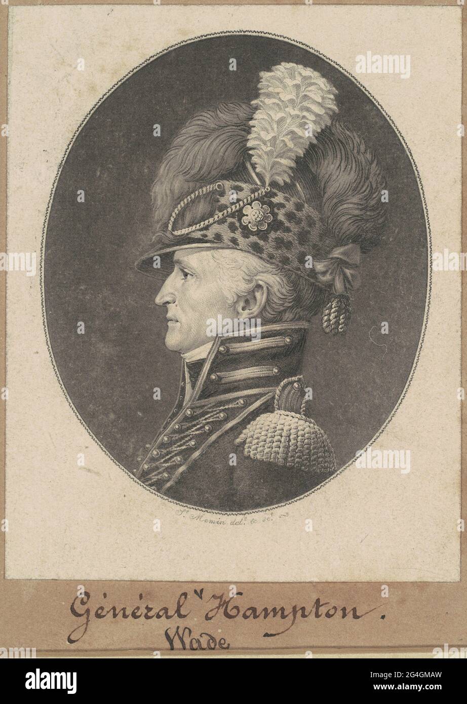 Wade Hampton, 1809 Stock Photo Alamy