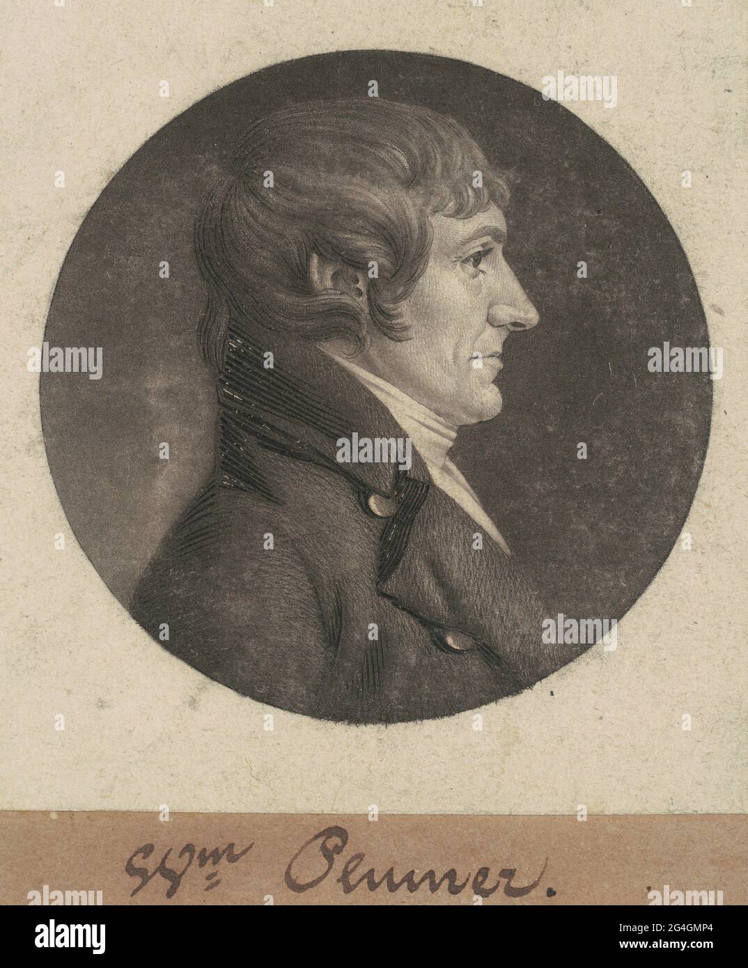 William Plumer, 1806. Stock Photo