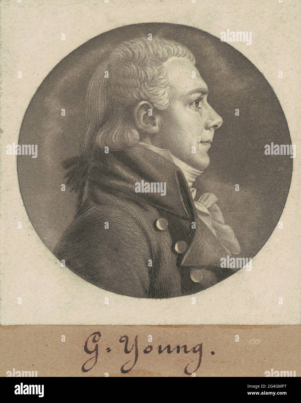 George Young, 1805. Stock Photo