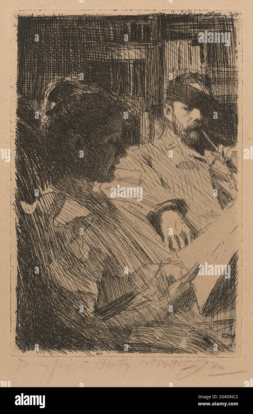 Reading (La Lecture), 1893 Stock Photo - Alamy