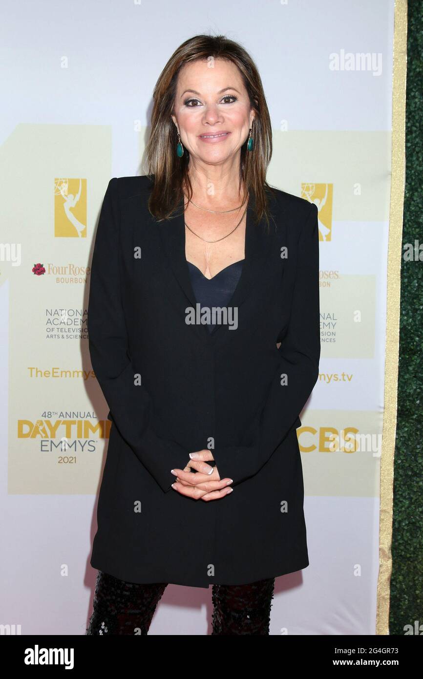 June 13, 2021, Burbank, CA, USA: LOS ANGELES - JUN 13:  Nancy Lee Grahn at the 48th Daytime Emmy Awards Press Line - June 13 at the ATI Studios on June 13, 2021 in Burbank, CA (Credit Image: © Kay Blake/ZUMA Wire) Stock Photo