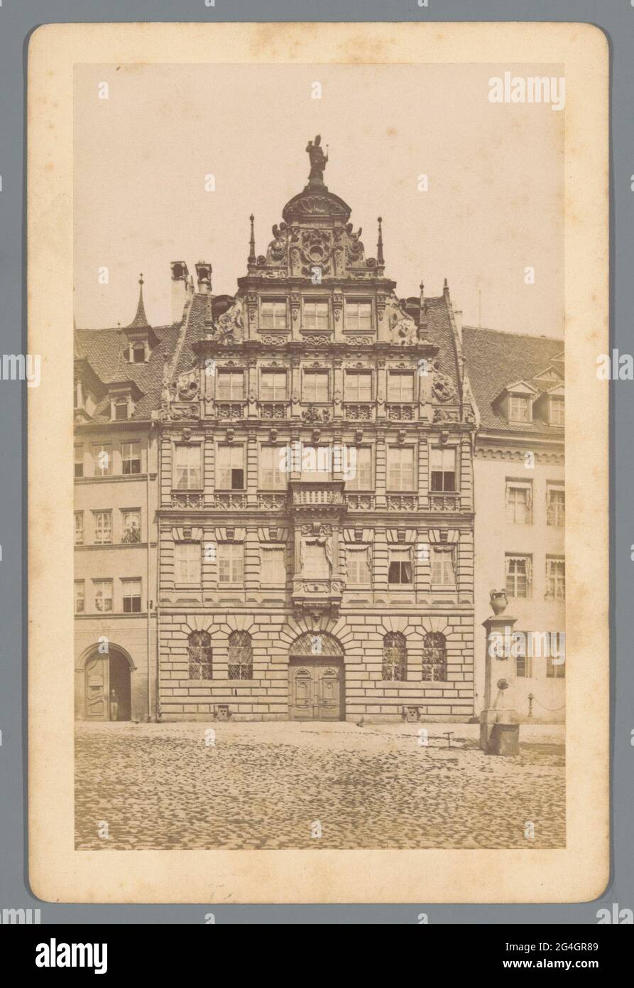 The Pellerhaus in Nuremberg; Pellerhaus; Nürnberg. . Stock Photo