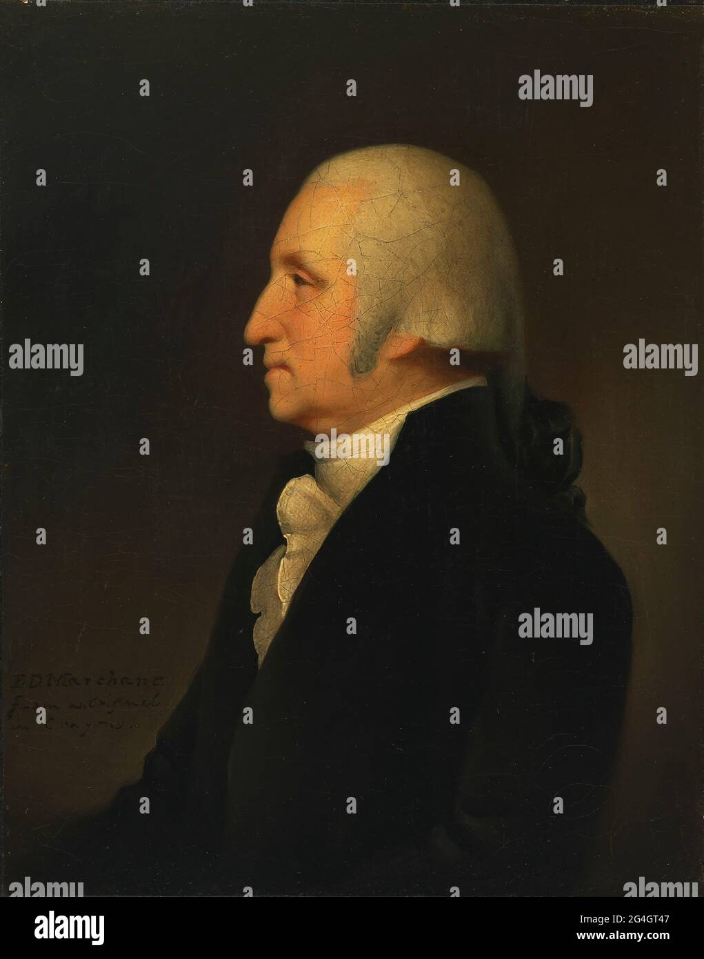 George Washington, 1843-1844. Stock Photo