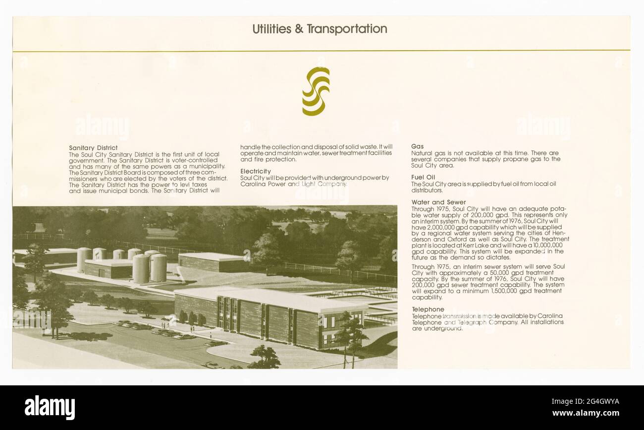 This pamphlet is one of eight found in a portfolio of promotional 