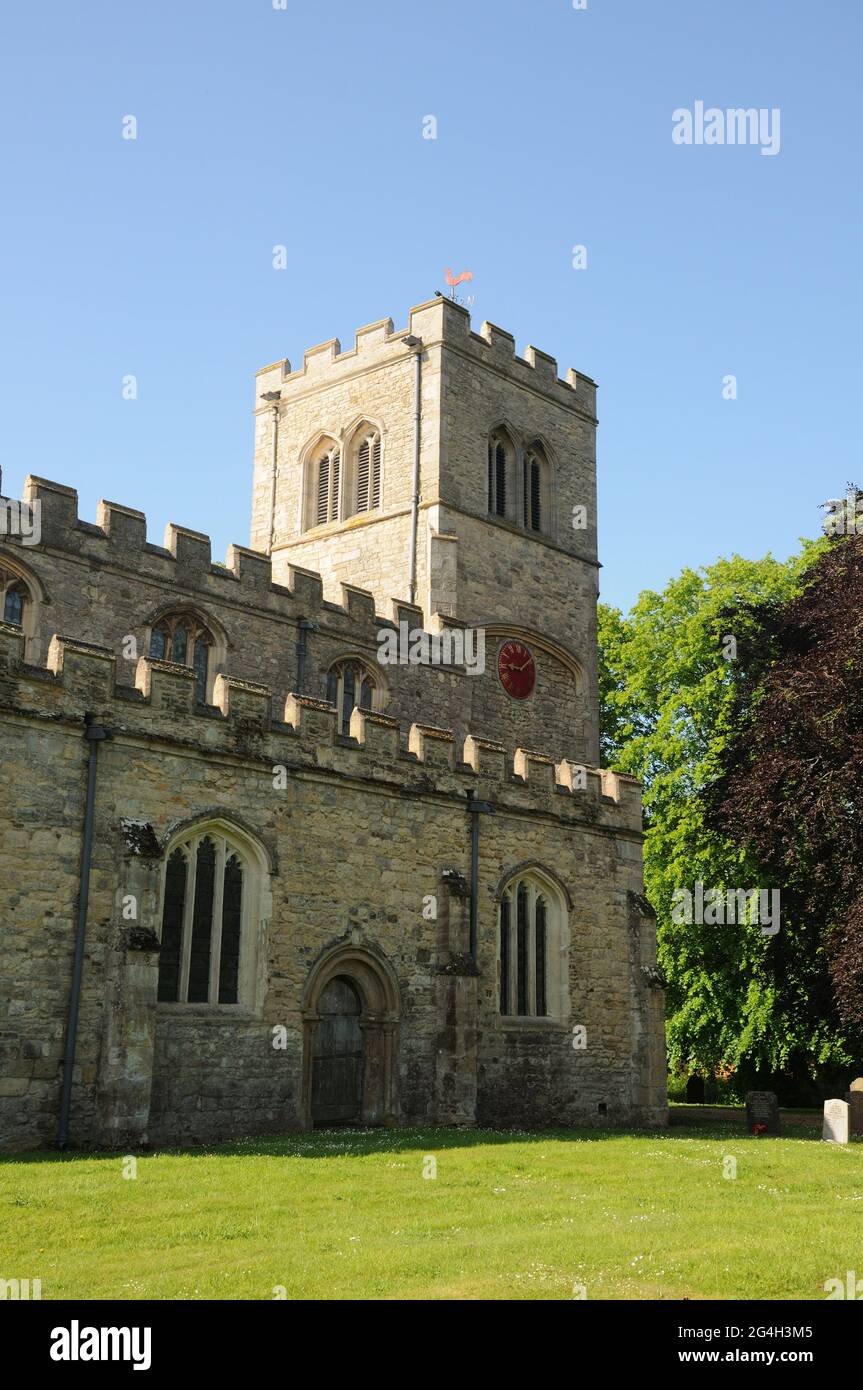 St Peter & St Paul Church, Cranfield, Bedfordshire Stock Photo Alamy