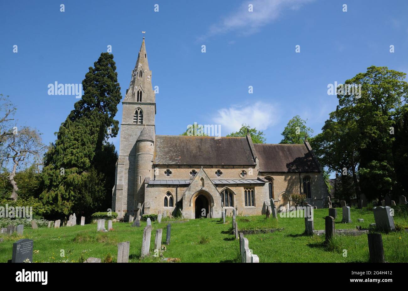 All Hallows, Hargrave, Northamptonshire Stock Photo Alamy