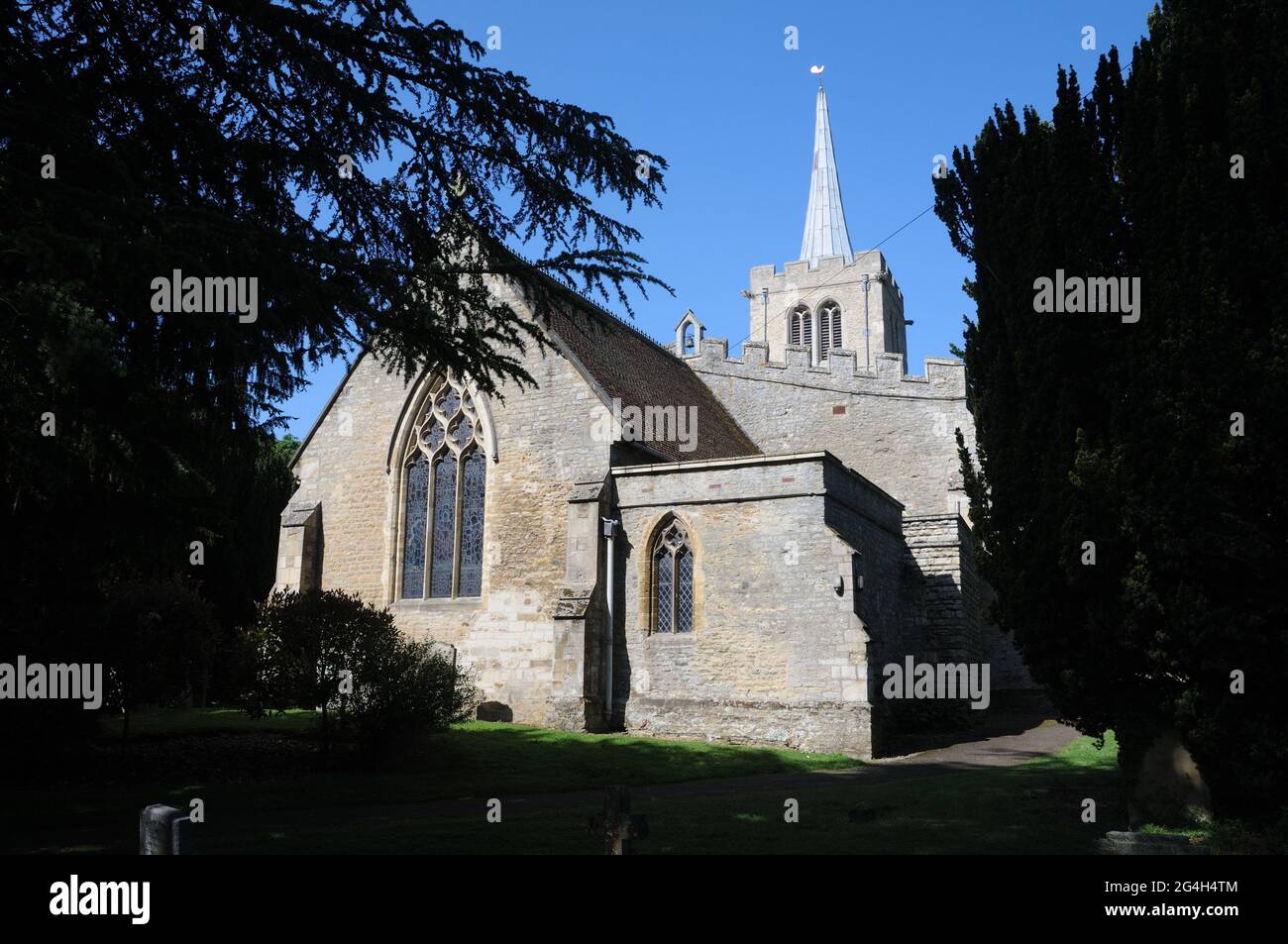 St Mary's Church, Wootton, Bedfordshire Stock Photo - Alamy