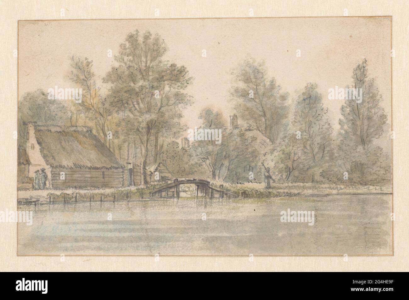Serene riverside scene features hi-res stock photography and images - Alamy