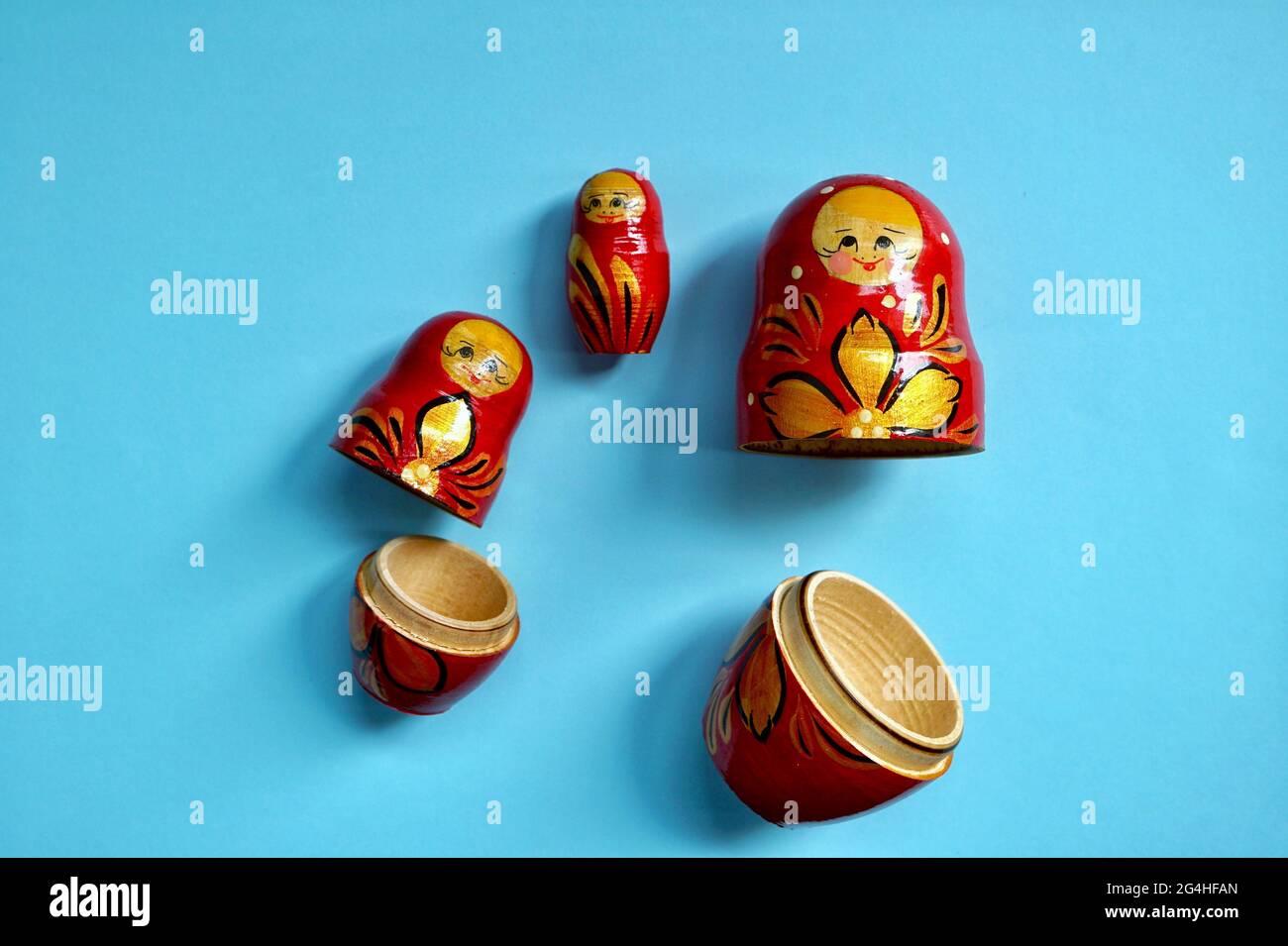 Wooden russian dolls hi-res stock photography and images - Page 21 - Alamy