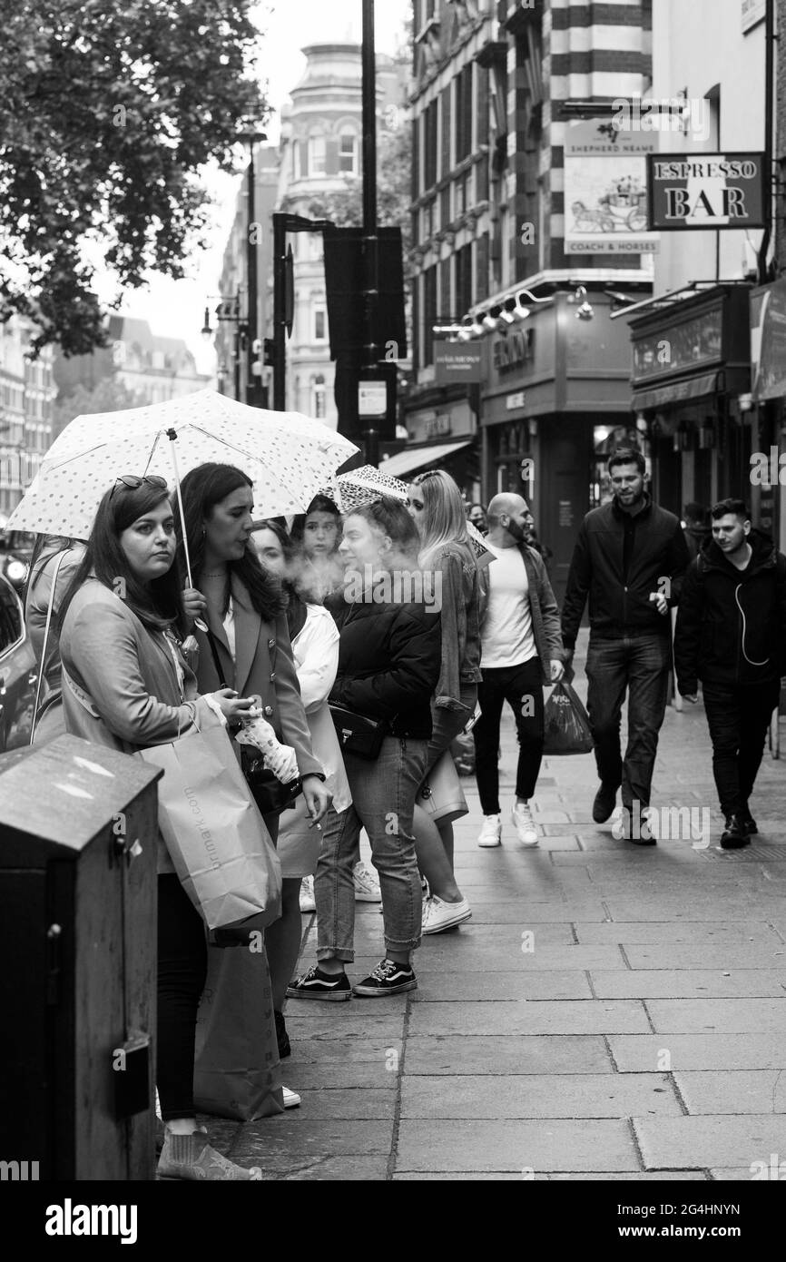 London Leicester Square and West End Stock Photo