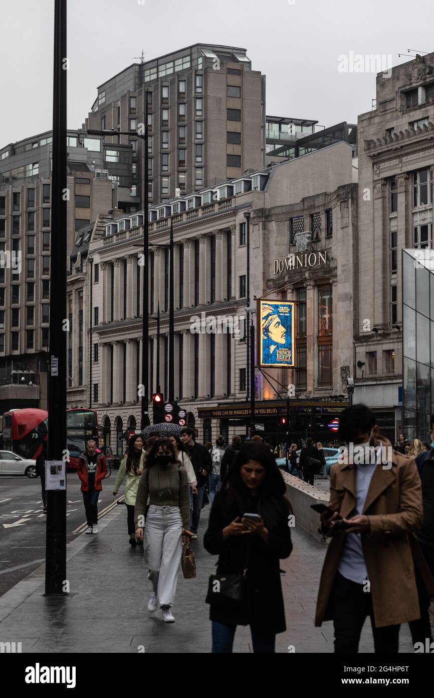 London Leicester Square and West End Stock Photo