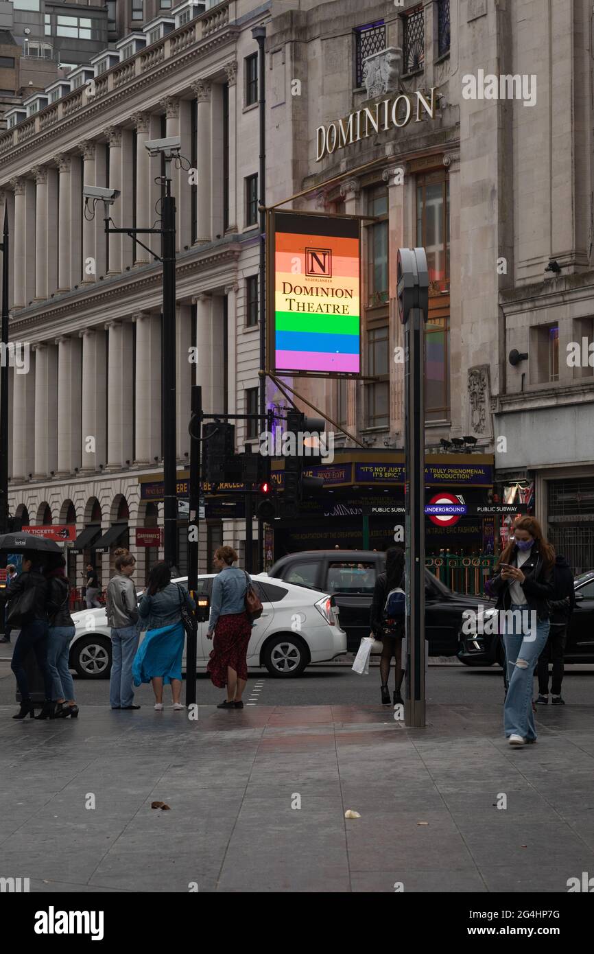 London Leicester Square and West End Stock Photo