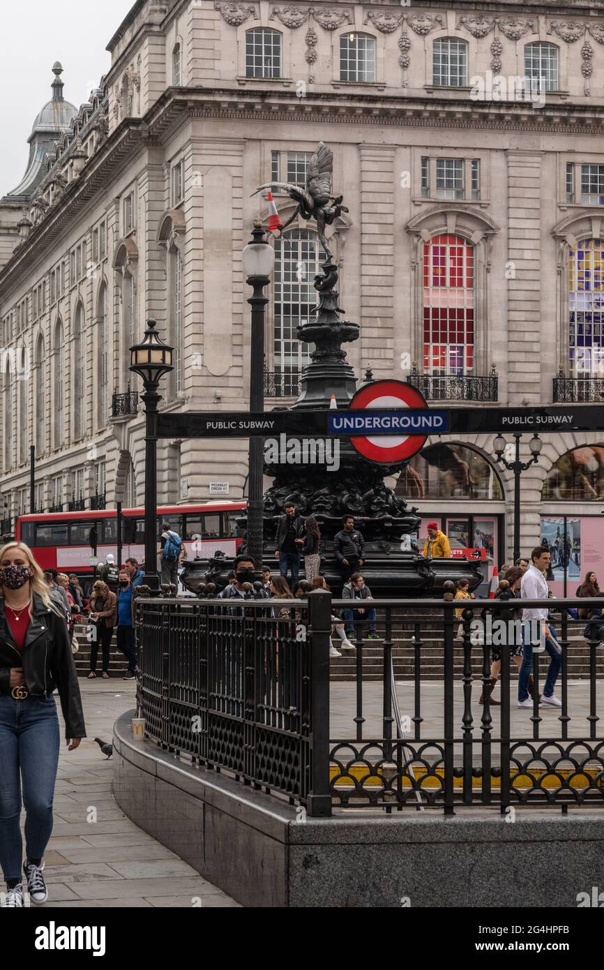 London Leicester Square and West End Stock Photo