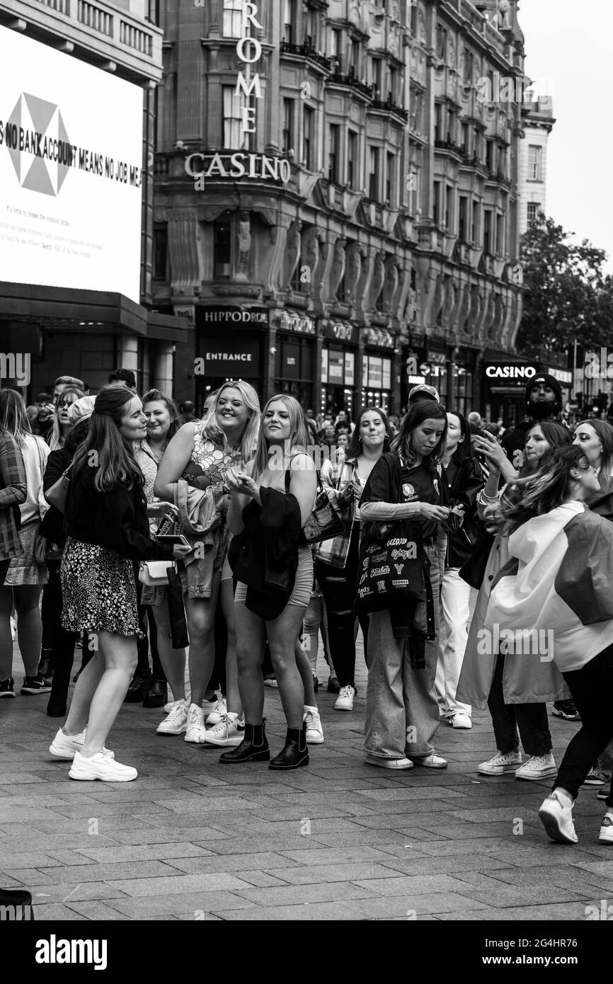 London Leicester Square and West End Stock Photo