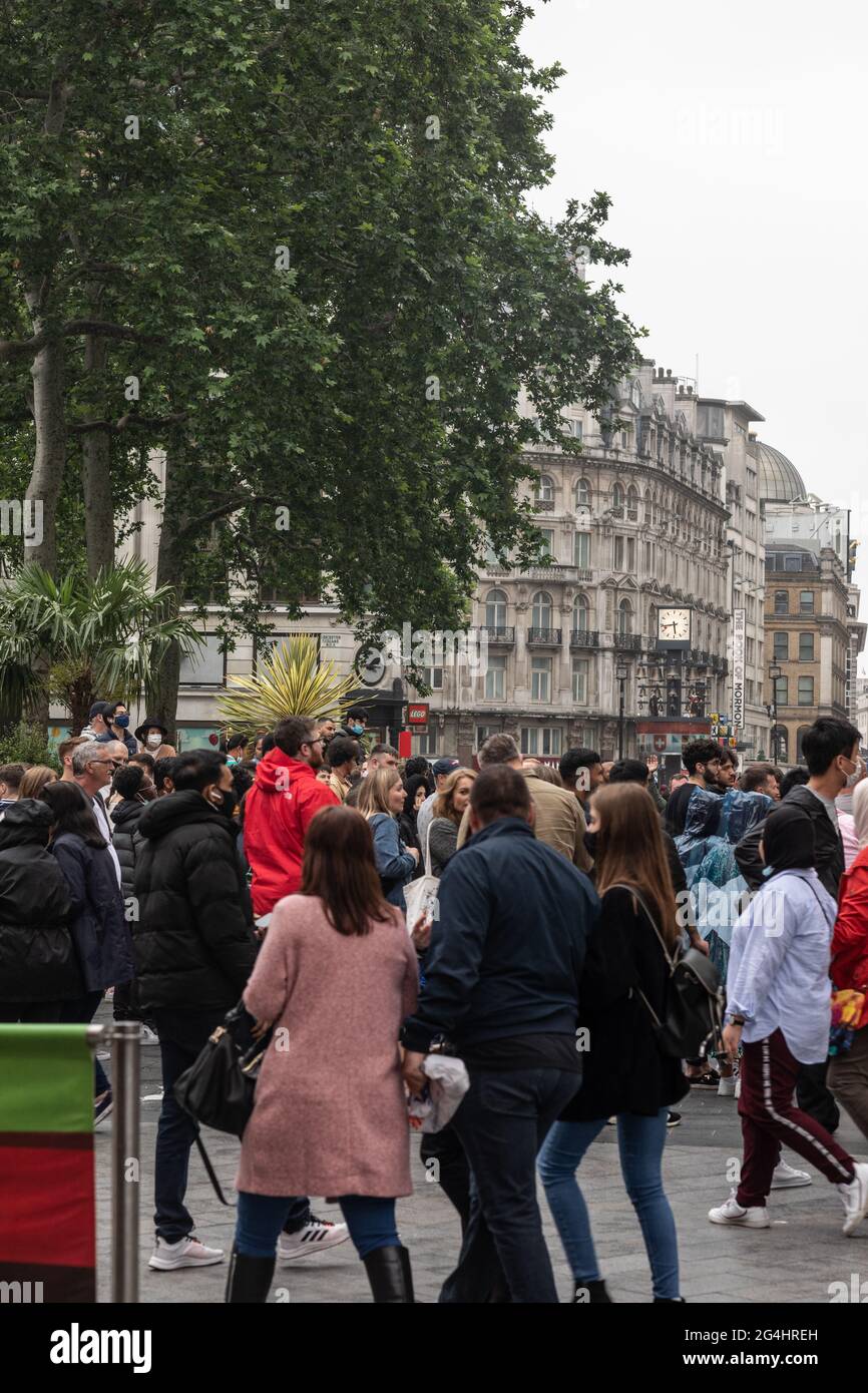 London Leicester Square and West End Stock Photo