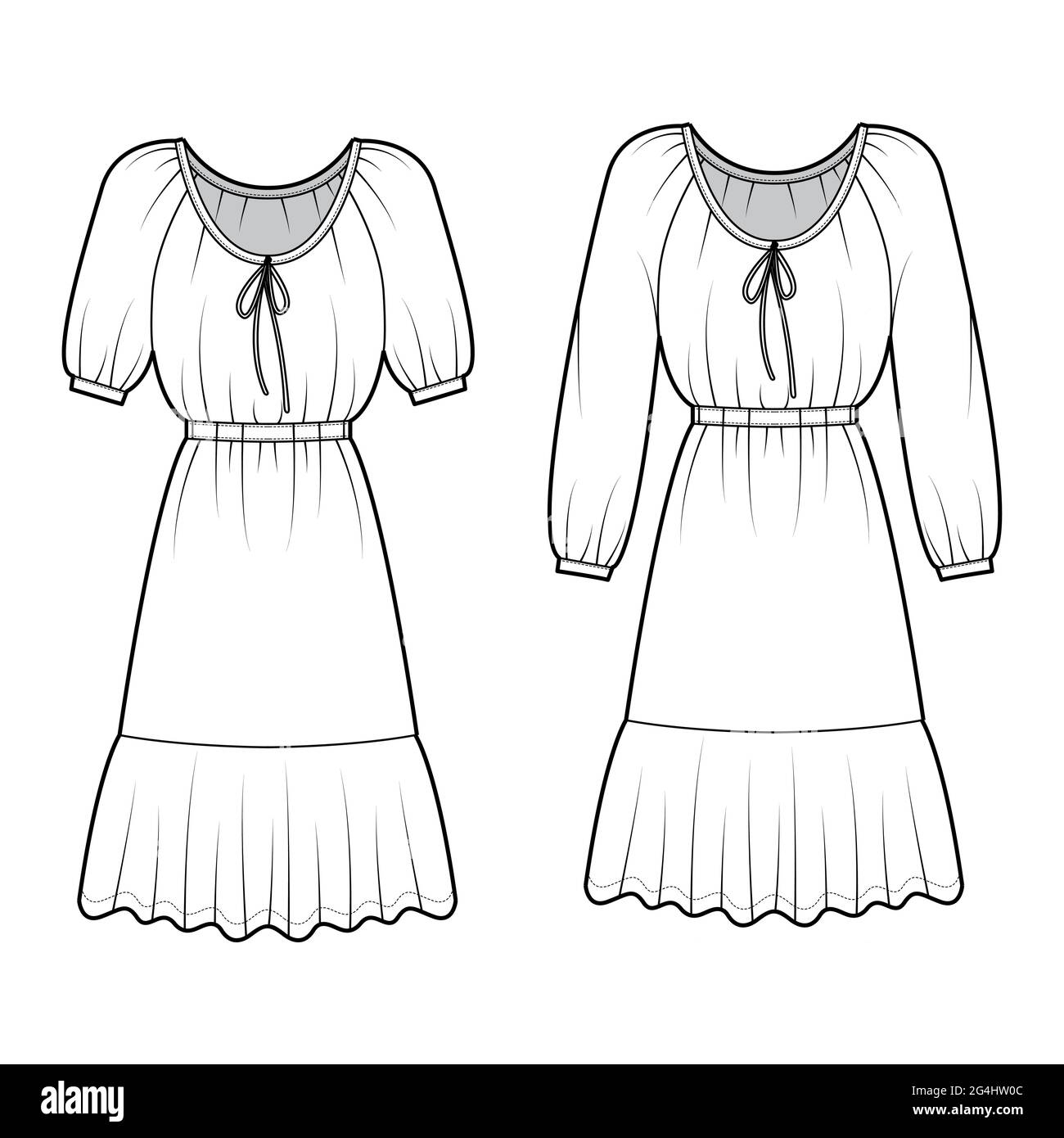 Discover 66+ pencil dress sketch best in.eteachers