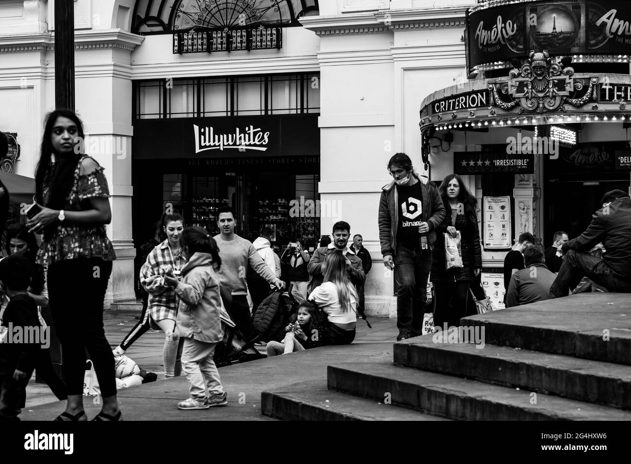 London Leicester Square and West End Stock Photo