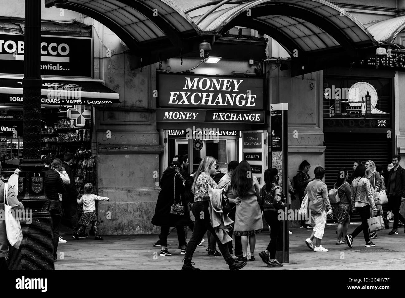 London Leicester Square and West End Stock Photo Alamy