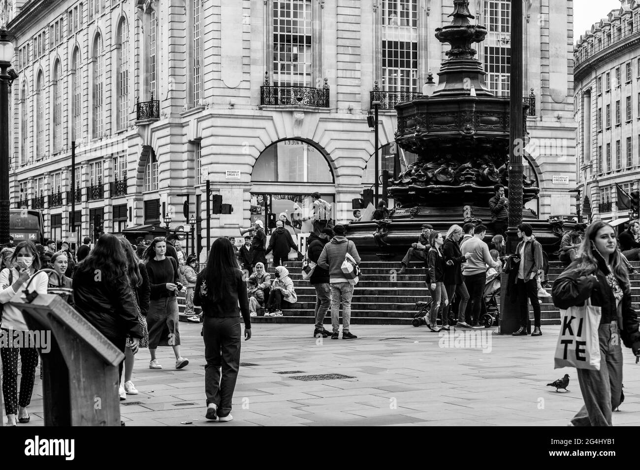 London Leicester Square and West End Stock Photo