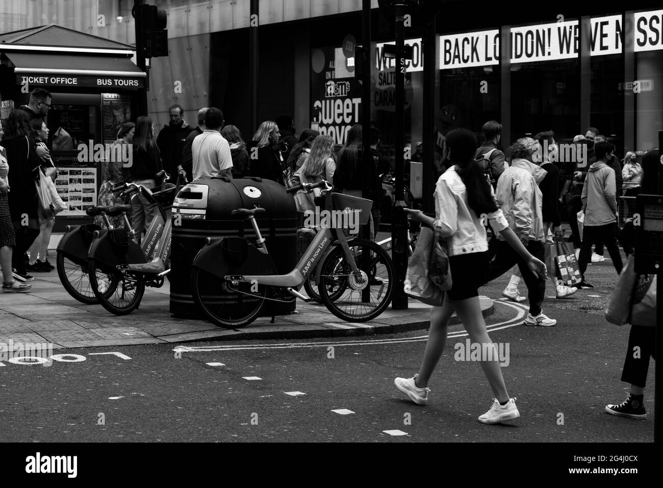 London Leicester Square and West End Stock Photo