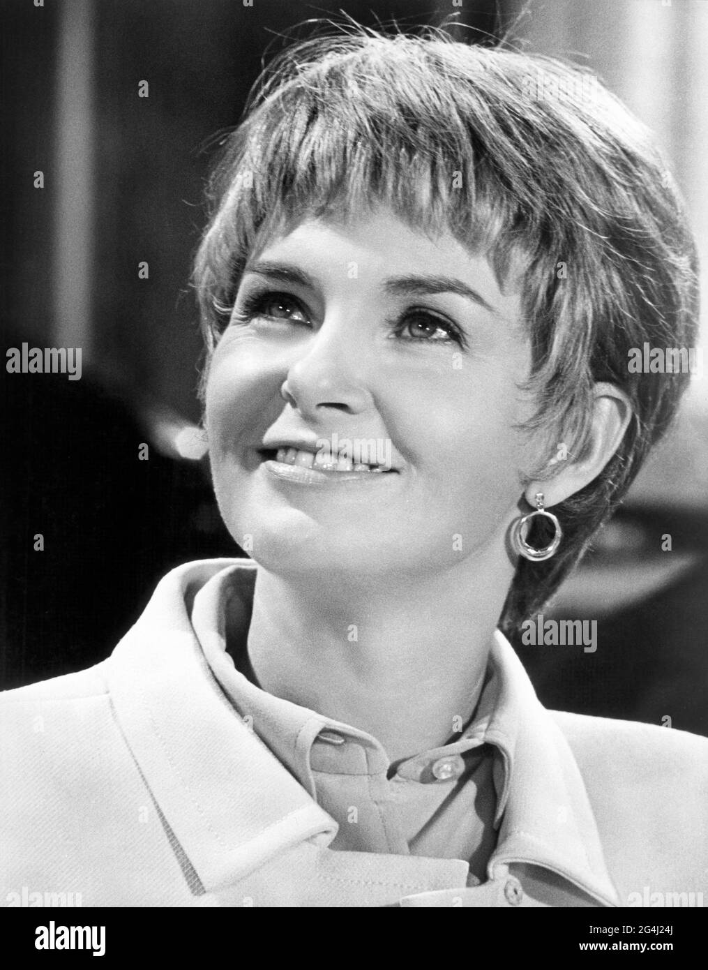Joanne Woodward, Head and Shoulders Publicity Portrait for the Film, 'Winning', Universal Pictures, 1969 Stock Photo