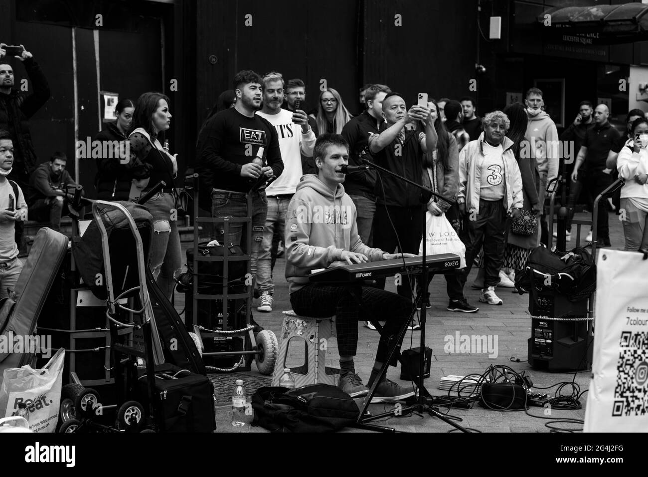 London Leicester Square and West End Stock Photo Alamy