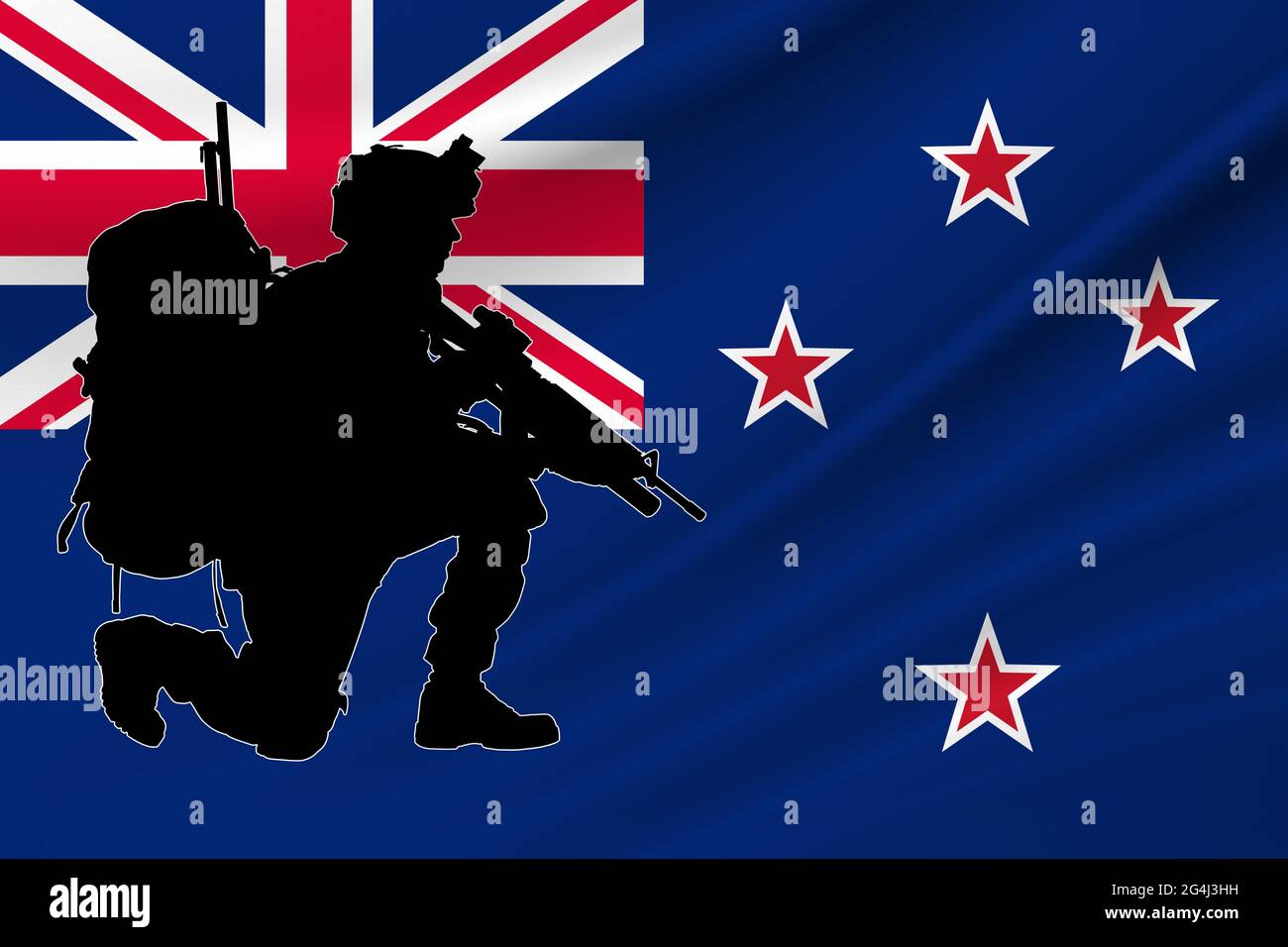 Independence Day New Zealand. Military of New Zealand. Day of Remembrance of the Fallen Soldiers 