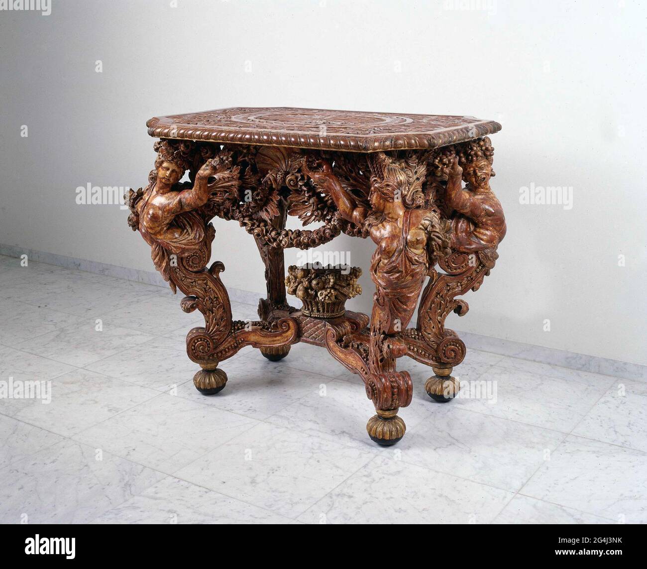 Silver Gilt Center or Console Table Silver Gilt Center or Console Table