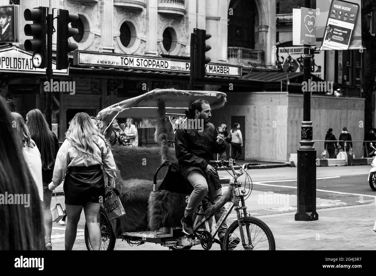 London Leicester Square and West End Stock Photo Alamy